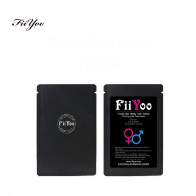 FiiYoo male sex time delay wet wipes man energy booster prolong ejaculation time sex improve for men