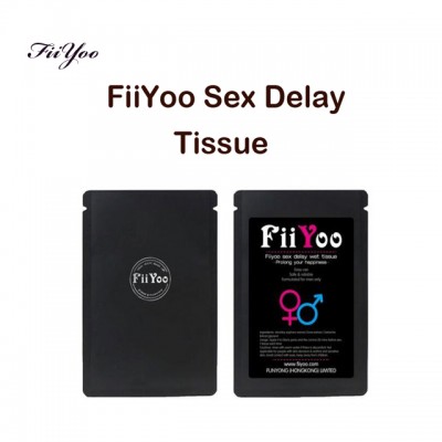 FiiYoo male time delay wet wipes man energy booster prolong ejaculation time OEM private label