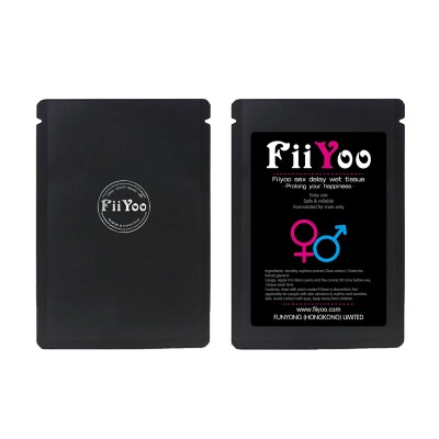 Fiiyoo 2018 sex delay wet tissue for men,  male sex enhancer product